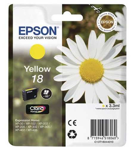 Original  Tintenpatrone gelb Epson Expression Home XP-413