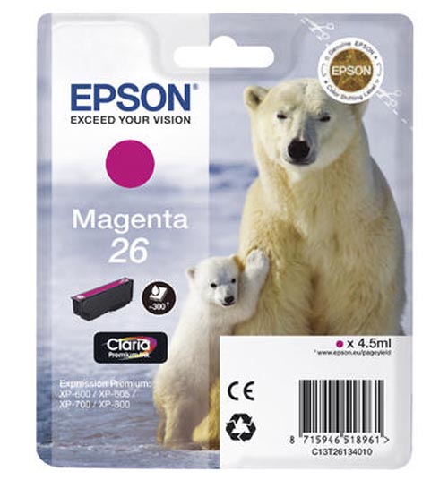 Original  Tintenpatrone magenta Epson Expression Premium XP-710