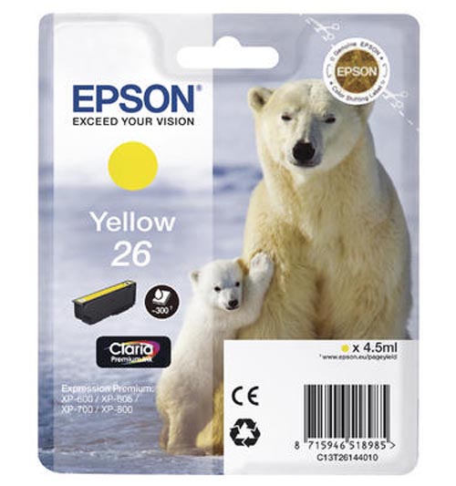 Original  Tintenpatrone gelb Epson Expression Premium XP-520