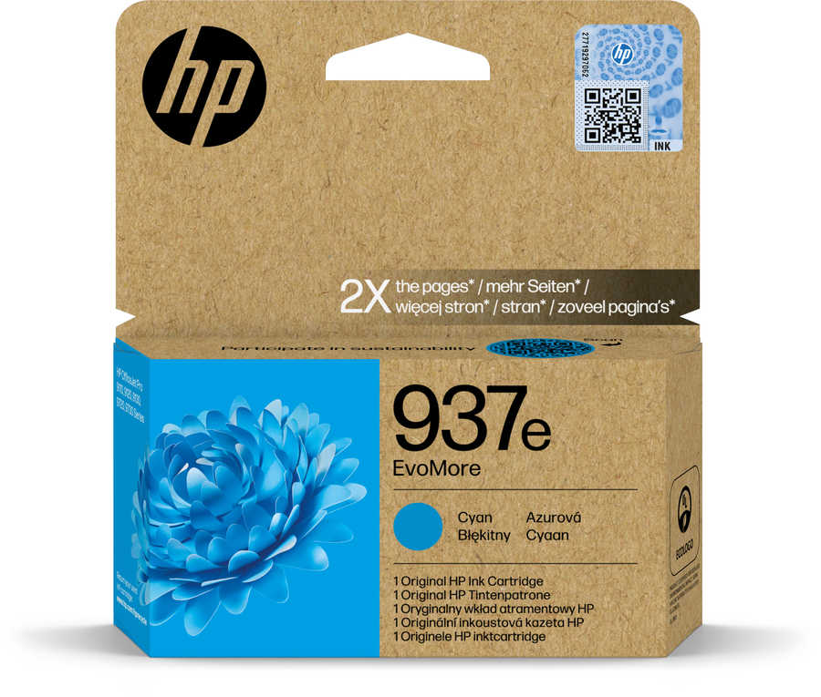 Original  Tintenpatrone cyan HP OfficeJet Pro 9132 e