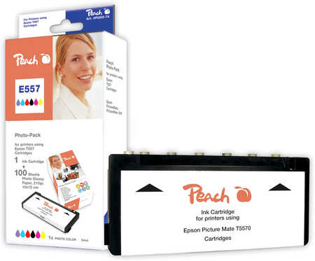 Peach Foto Pack kompatibel zu Epson Picturemate Mobile Phone Edition