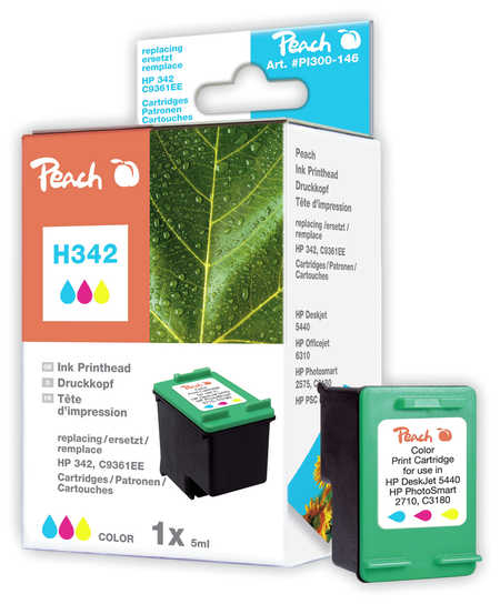 Peach  Druckkopf color kompatibel zu HP PhotoSmart 7850 Series