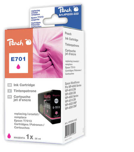 Peach  XL-Tintenpatrone magenta kompatibel zu Epson WorkForce Pro WP-4095 DN