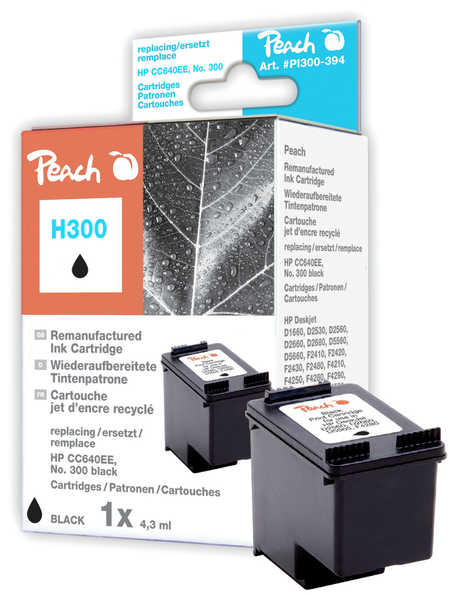 Peach  Druckkopf schwarz kompatibel zu HP DeskJet D 5563